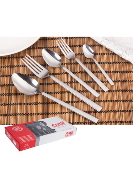 30 Parça Kaşık Set (Silver)