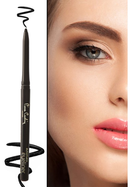 Eyeliner Automatic Açılıp Kapanabilen Siyah Göz Kalemi fiyatları