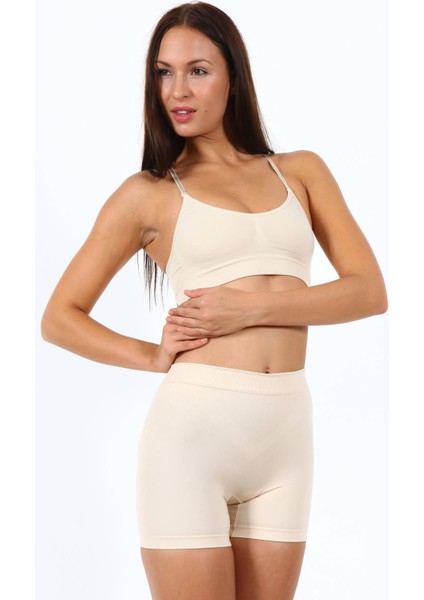 Düşük Bel Şekillendirici Korse Silikonlu