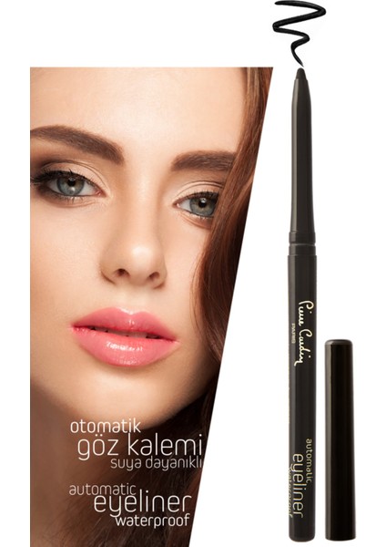 Eyeliner Automatic Açılıp Kapanabilen Siyah Göz Kalemi fiyatları