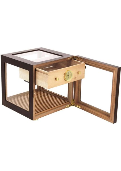Cube Walnut Humidor Puro Kutusu fiyatları