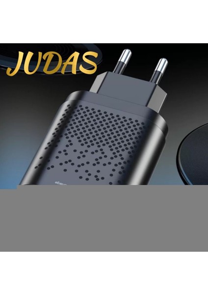 C5 Type-C+3 Usb Port Şarj Adaptörü + C1 Type-C To Type-C 5A/100W Şarj ve Data Kablosu -2mt