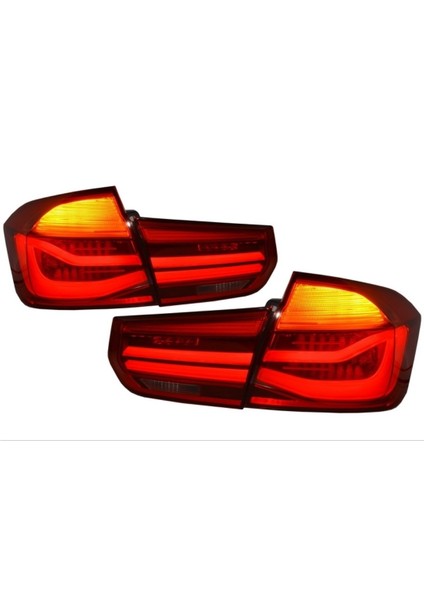 Bmw 3.seri F30 Lci Dizayn Kırmızı Ledli Stop Lambası