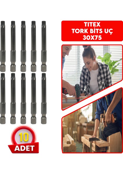 Tork Bits Uç 30X75 mm