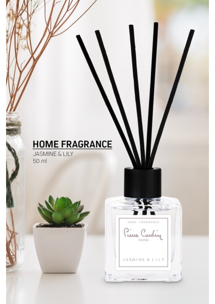 Reed Diffuser Çubuklu Oda Kokusu Yasemin & Zambak 50 ml modelleri