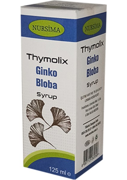 Ginko Bloba Şurubu 125 ml