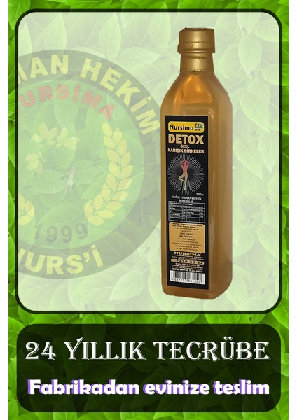 Fit x Nit Detox Özel Karışık Sirkeler 500 ml