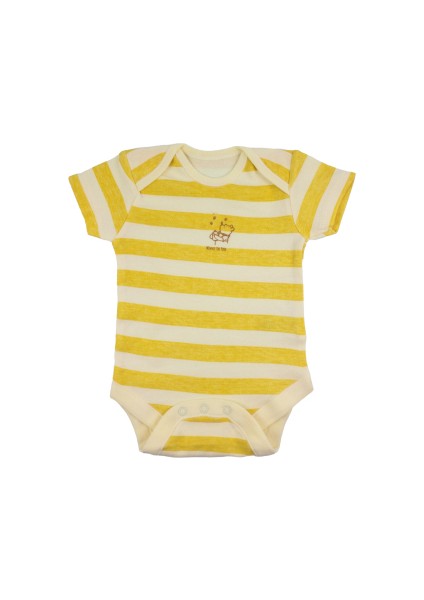 Bebek Disney Winnie The Pooh %100 Pamuk 5'li Kısa Kollu Bodysuit/zıbın