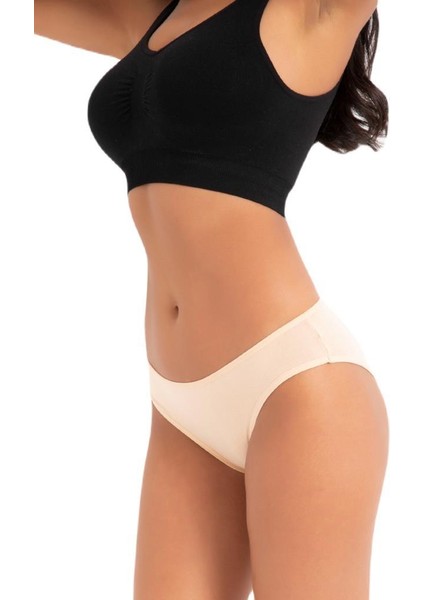 (5 Adet) Yüksekbel Classic High Leg Brief Kadın Külot 2057