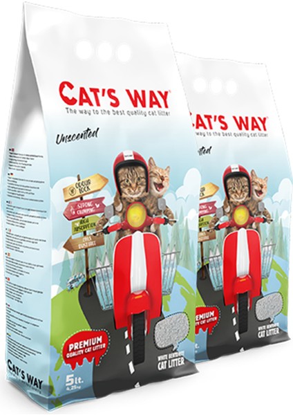 Kokusuz Kedi Kumu (5L. x 2Adet)