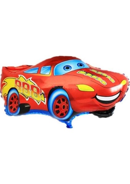 Arabalar 1 Yaş Balon Seti Cars Konsept Helyum Balon Set Şimşek Mcqueen Doğum Günü Set