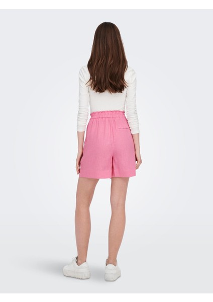 Tokyo Hw Linen Blend Shorts Pnt Noos Kadın Pembe Şort 15259587-20