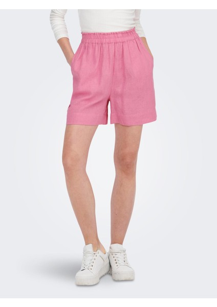 Tokyo Hw Linen Blend Shorts Pnt Noos Kadın Pembe Şort 15259587-20