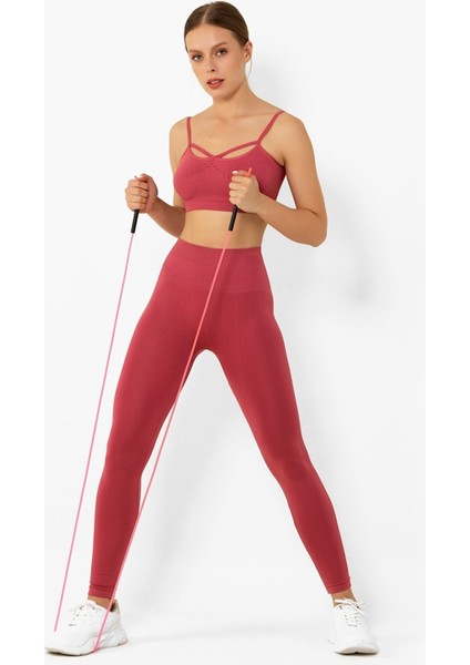 Yoga Pilates Yüksek Bel Toparlayıcı Seamless Spor Tayt indirimleri