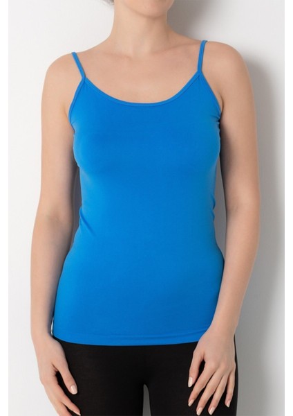 Ince Askılı Seamless Tişört