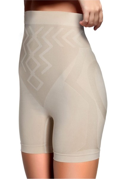 Yüksek Bel Şekillendirici Korse Silikonlu