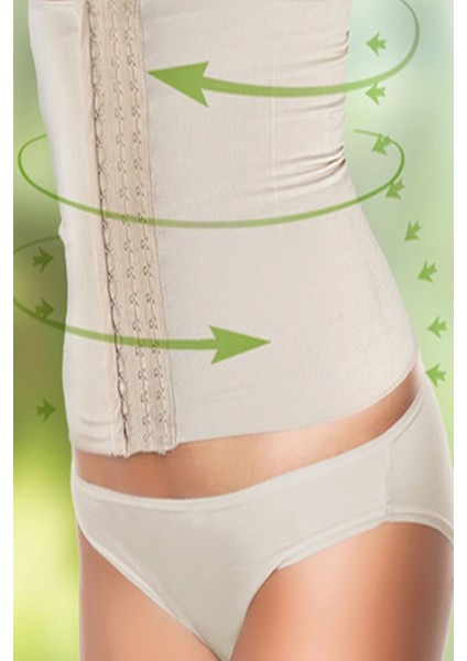 Kadın Bej Askılı Agraflı Şekillendirici Bel Korse 237-004800 fiyatları