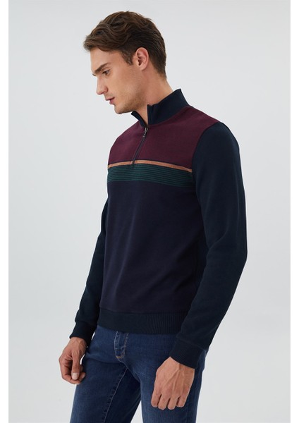 Wood Erkek Dik Yaka Sweatshirt fiyatları