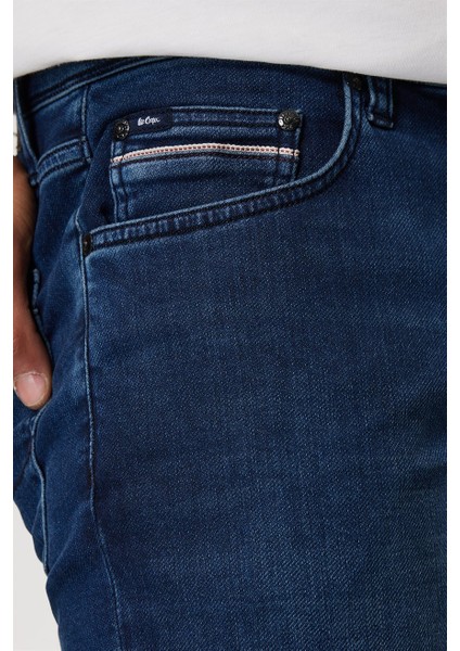 Lee Cooper Jagger Erkek Jean Pantolon Judas Blue Od