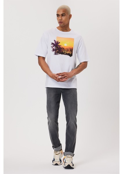 Jagger Erkek Jean Pantolon Akıs Ebg Stone