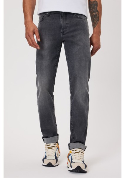 Jagger Erkek Jean Pantolon Akıs Ebg Stone