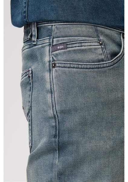 Lee Cooper Jack Erkek Jean Pantolon Judas Oıl Green