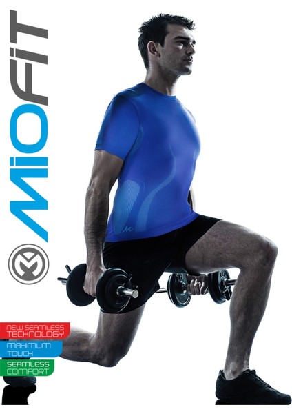 Erkek Active Wear Kısa Kollu Fonksiyonel Spor Tişört