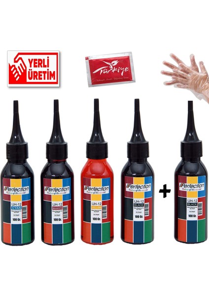 Canon 5 Kartuşlu Yazıcılar Uyumlu Mürekkep Dolum Seti 5X100 Ml.