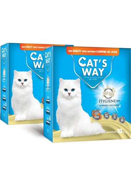 Marsilya Sabun Kokulu Kedi Kumu (10L. x 2Adet)