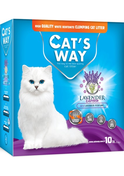 Lavanta Kokulu Kedi Kumu (10L. x 1Adet)