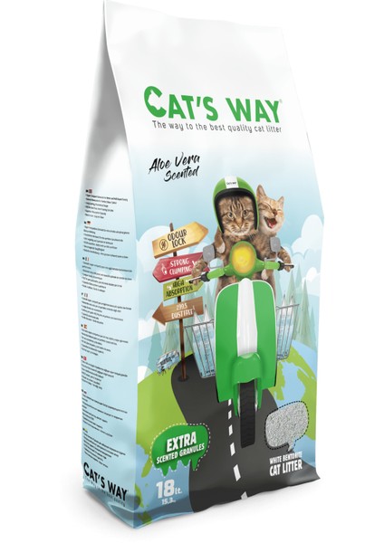 Aloe Vera Kokulu Kedi Kumu (18L. x 1Adet)