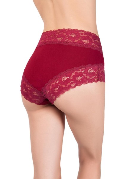 Dantelli Yüksek Bel Külot