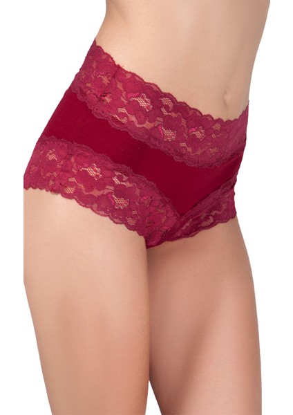 Dantelli Yüksek Bel Külot