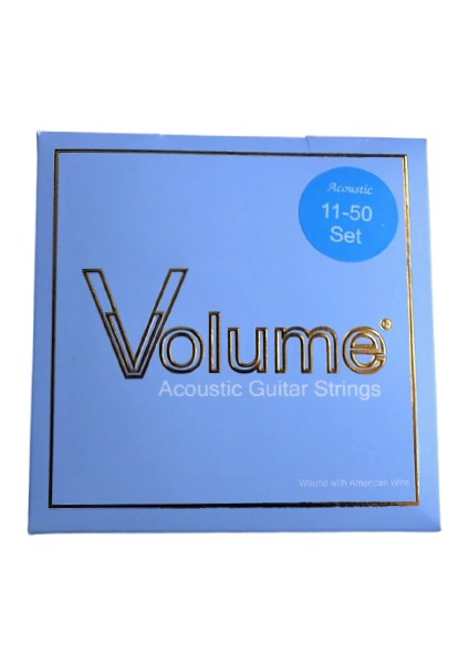 Volume Profesyonel Akustik Gitar Teli 11-50