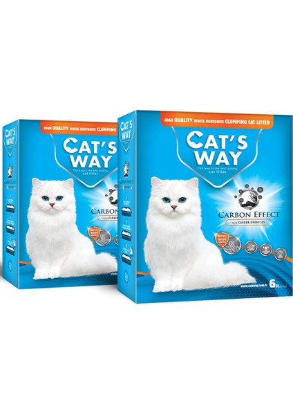 Carbon Effect Kedi Kumu (6L. x 2Adet)