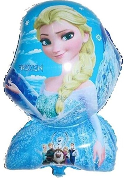 Frozen Elsa 2 Yaş Balon Seti Karlar Ülkesi Konsept Helyum Balon Set Frozen Elsa Doğum Günü Set