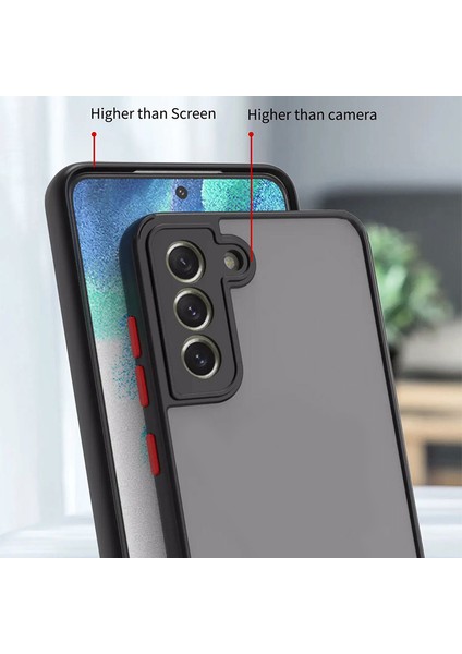Galaxy S23 Plus Kılıf 3D Kamera Korumalı Arkası Mat Kenarları Renkli Smoke Case fırsatları