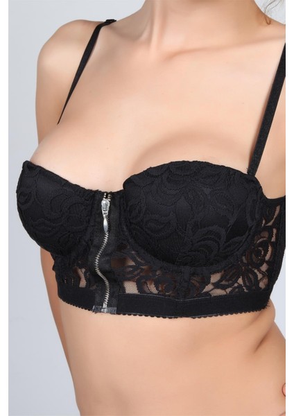 Fermuarlı Yarım Dolgulu Bustiyer fırsatları