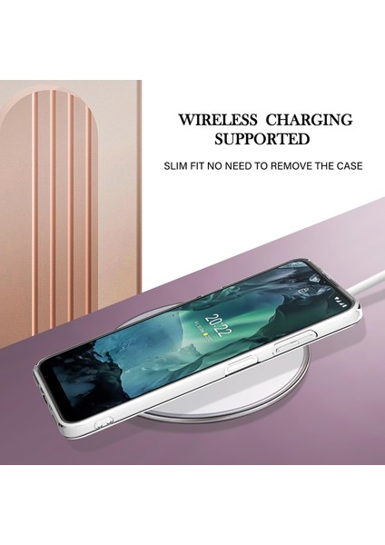 Nokia G21 / G11 Için Mermer Şık Desenli Tpu Tampon Telefon Kılıfı - Pembe (Yurt Dışından) fırsatları