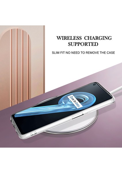 Oppo A36 / Realme 9i Için Mermer Şık Desenli Tpu Tampon Telefon Kılıfı - Rose Gold (Yurt Dışından)
