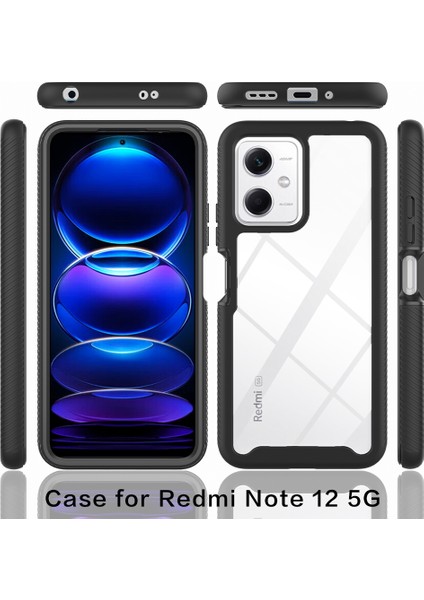 Xiaomi Poco X5 Için Dahili Ekran Koruyucu Tam Gövde Koruma Telefon Kılıfı - Mor (Yurt Dışından) fiyatları