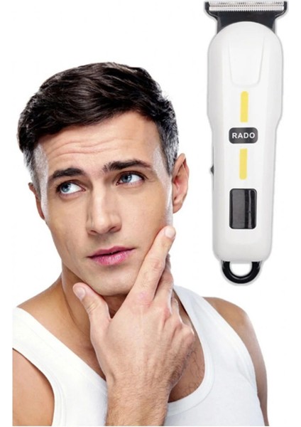 RD-3661 White Şarjlı Saç Sakal Ense Tıraş Makinesi