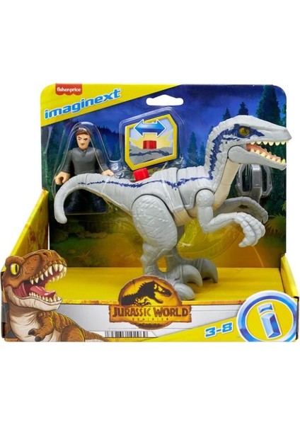 Imaginext Jurassic World Breakout Blue GVV65 HKG15 Lisanslı Ürün