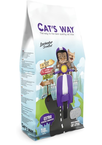 Lavanta Kokulu Kedi Kumu (18L. x 1Adet)