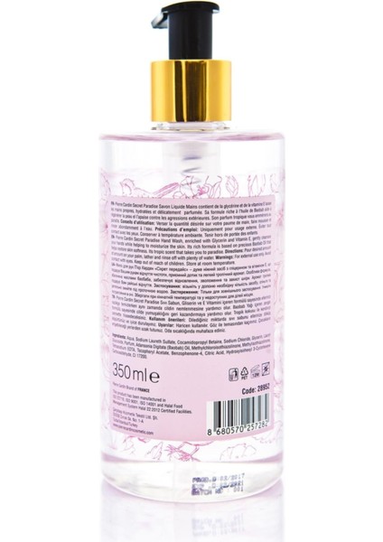 Liquid Hand Wash 350 ml - Secret Paradise Sıvı El Sabunu fırsatları