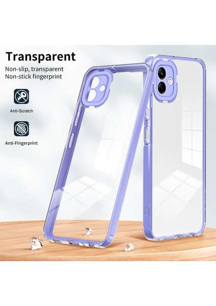 Samsung Galaxy A04 Için Sert Pc Tampon Telefon Kılıfı (Yurt Dışından)