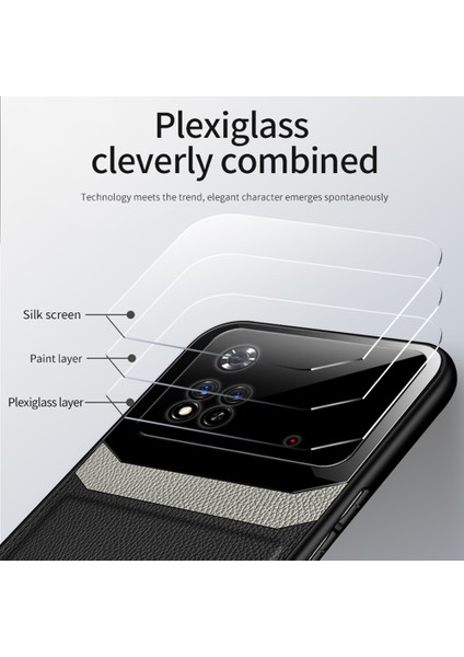 Xiaomi Poco M4 4g Için Litchi Tpu Bumper Cam Lens Korumalı Telefon Kılıfı (Yurt Dışından) modelleri