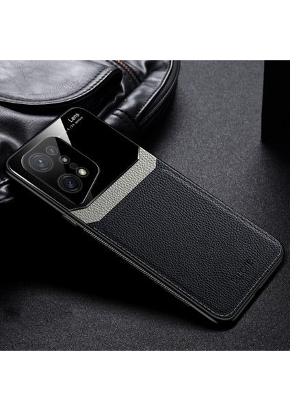 Oppo Find X5 Için Litchi Tpu Bumper Cam Lens Korumalı Telefon Kılıfı (Yurt Dışından) fiyatları