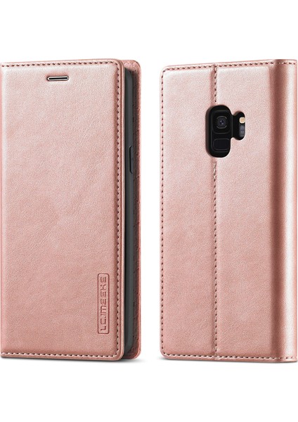 Samsung Galaxy S9 Plus Için Ince Kapaklı Deri Cüzdan Standı Telefon Kılıfı (Yurt Dışından)