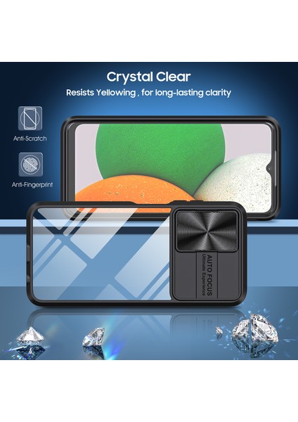 Samsung Galaxy A53 5g Için Sürgülü Kamera Kapaklı Tpu Tamponu Temizle Telefon Kılıfı (Yurt Dışından) fiyatları